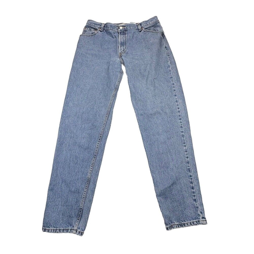 Levis 550 Jeans Womens 16 L Relaxed Fit Tapered Leg 5 Pocket Blue